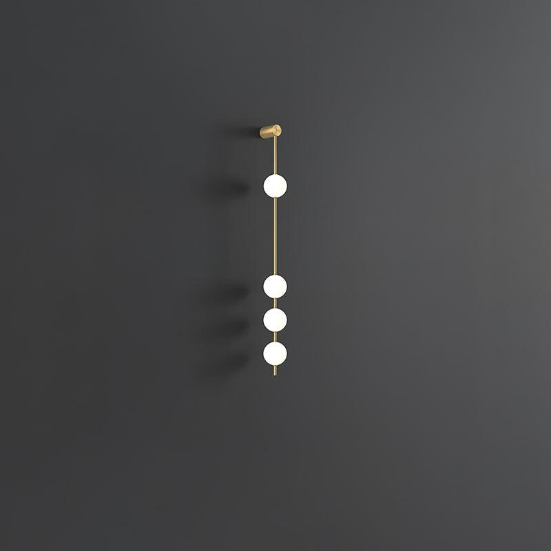 Vertical Balls Wall Sconce
