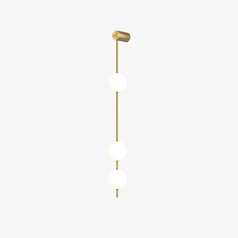 Vertical Balls Wall Sconce