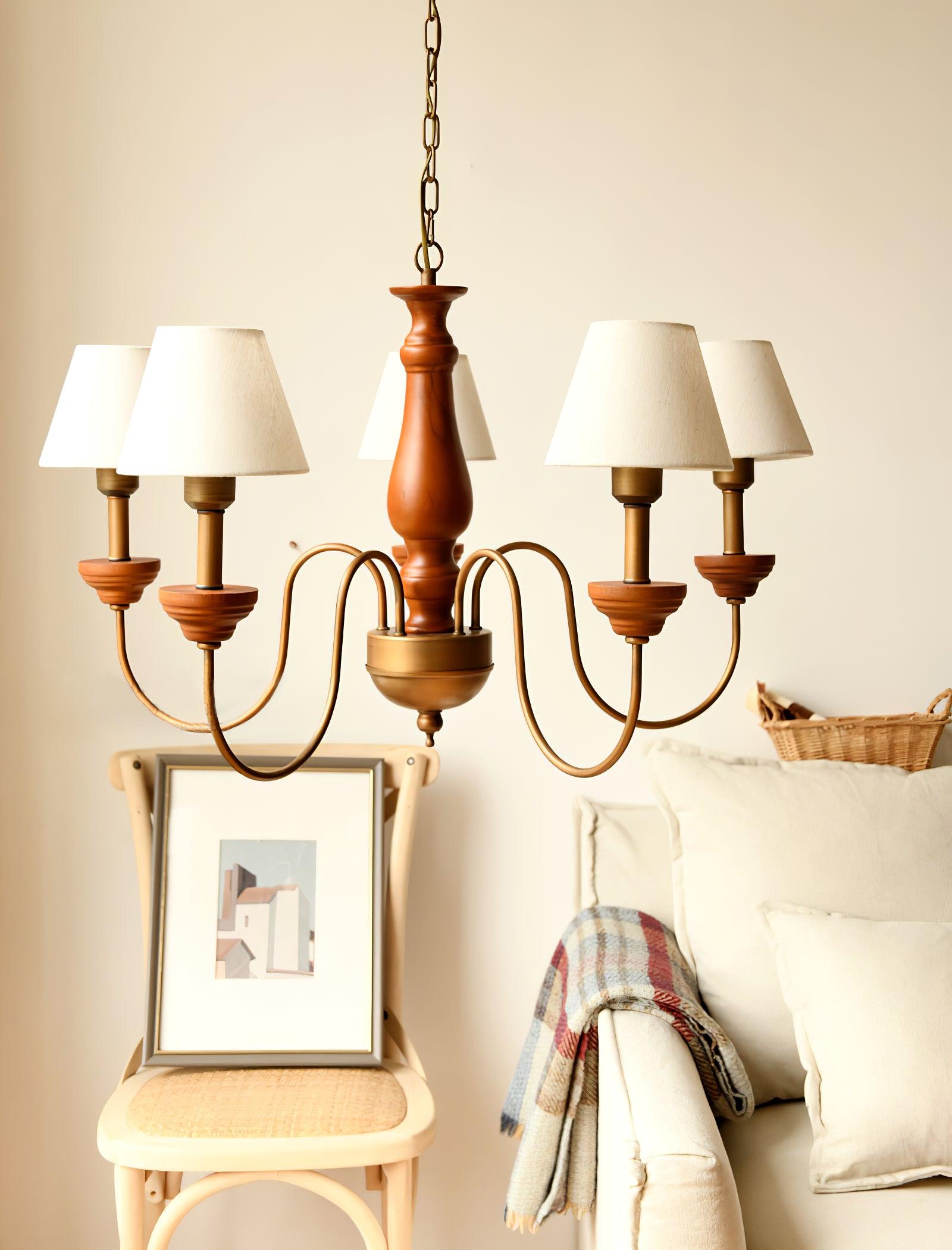 Vincent 5 - Light Classic Traditional Chandelier 31.5