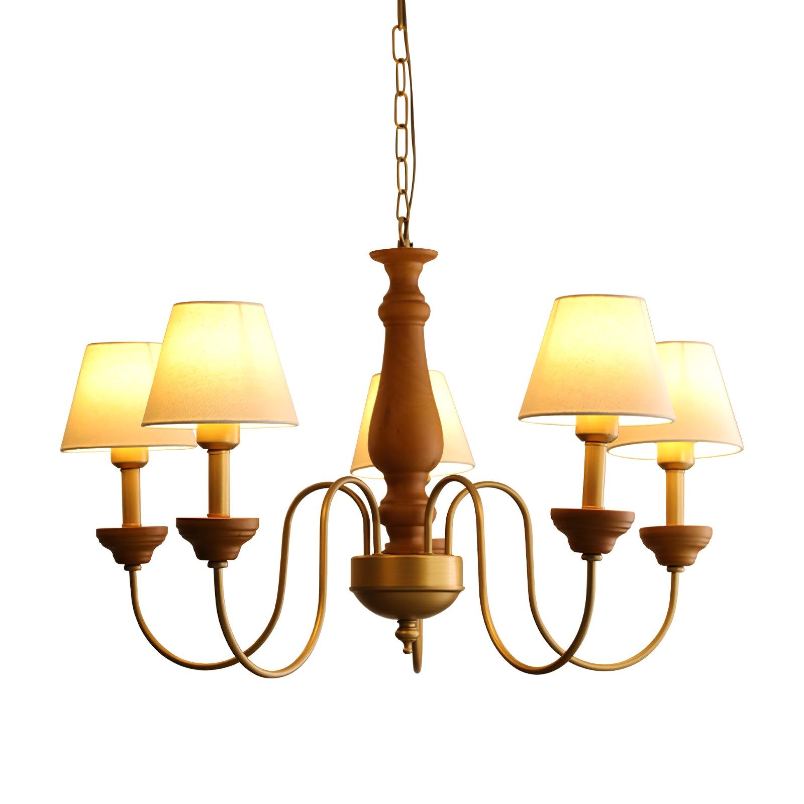Vincent 5 - Light Classic Traditional Chandelier 31.5