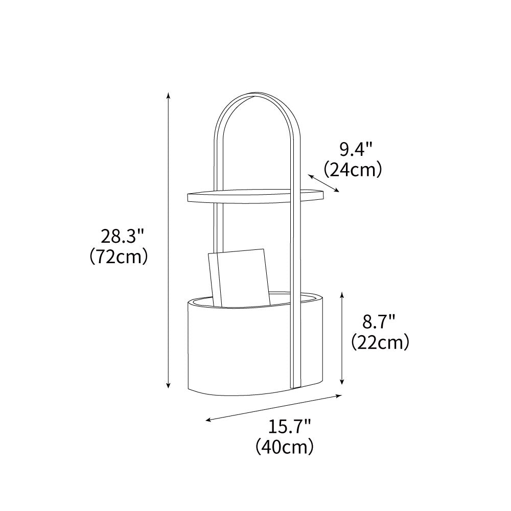 Vinda Basket Table Lamp 15.7