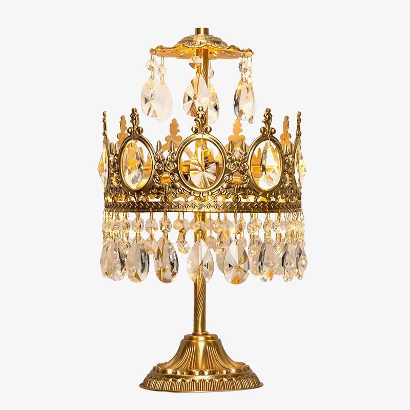 Vintage Crystal Task Lamp
