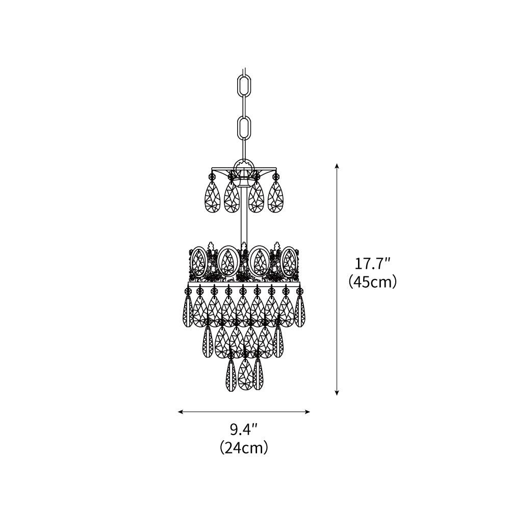 Vintage Crystal Chandelier