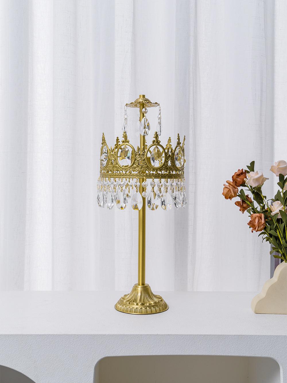 Vintage Crystal Task Lamp