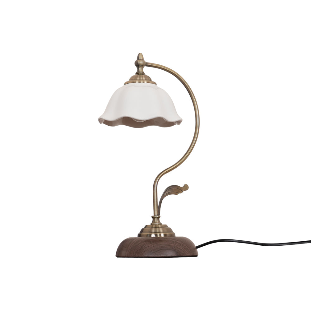 Vintage Laiton Table Lamp 6.7