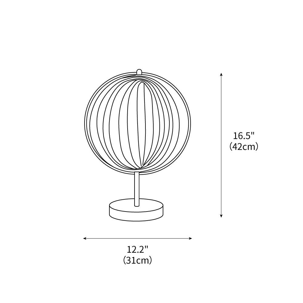 Vintage Moon Table Lamp 12.2