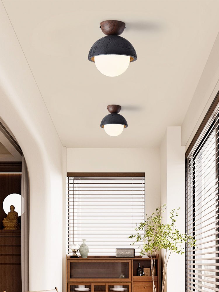 Volcanic Orb Ceiling Light