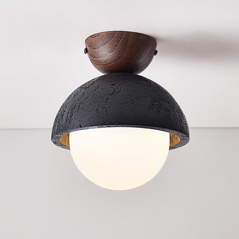 Volcanic Orb Ceiling Light