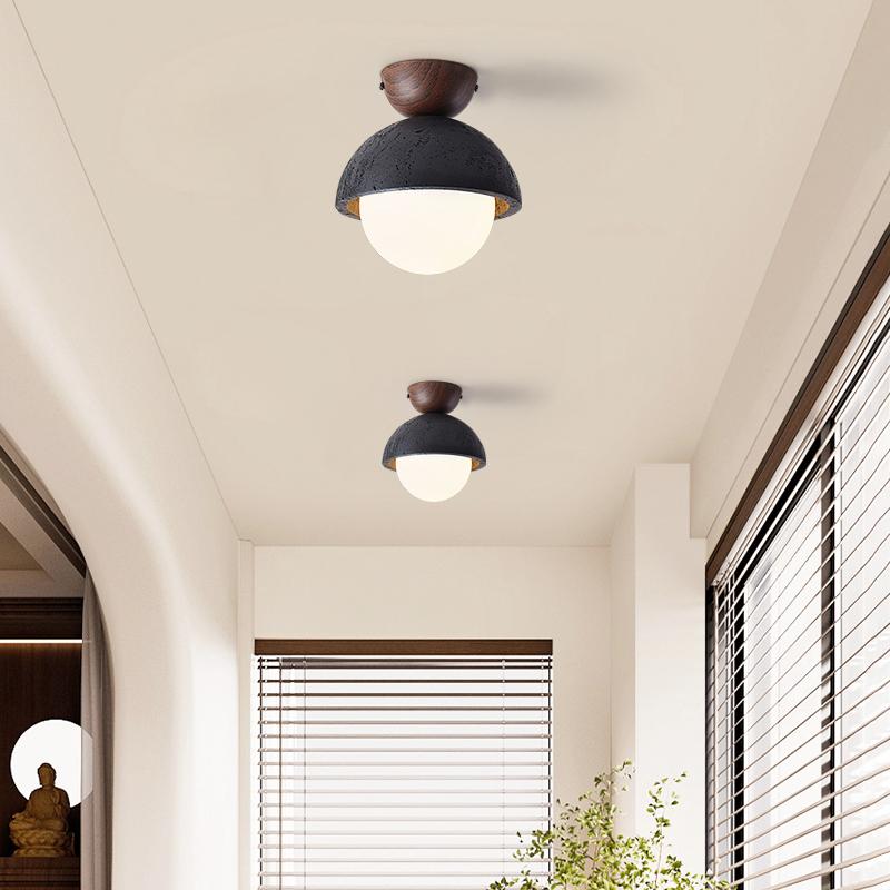 Volcanic Orb Ceiling Light