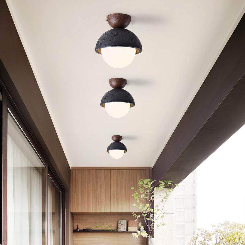 Volcanic Orb Ceiling Light