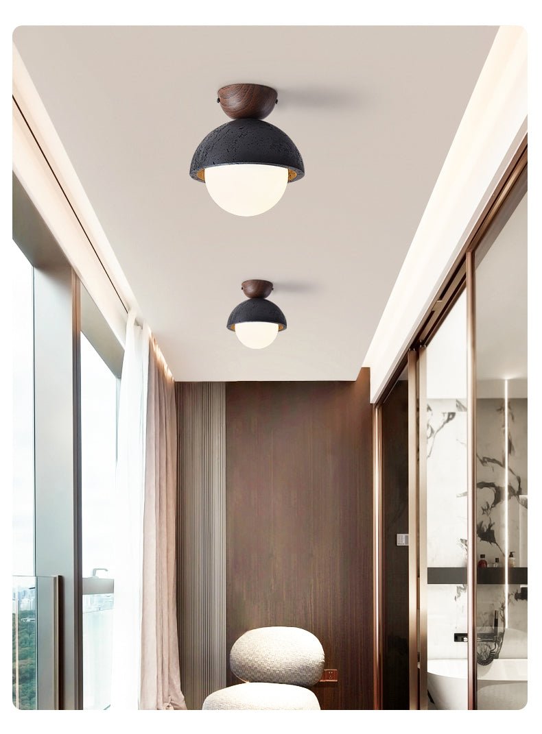 Volcanic Orb Ceiling Light