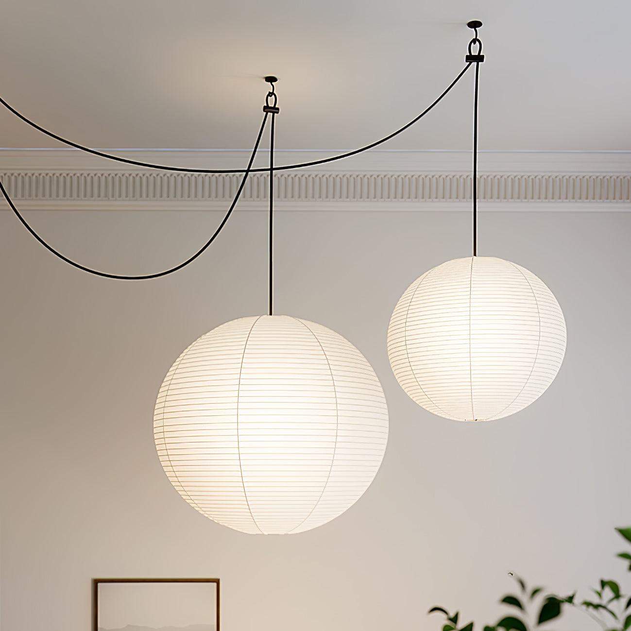 Akari a Pendant Swag Light