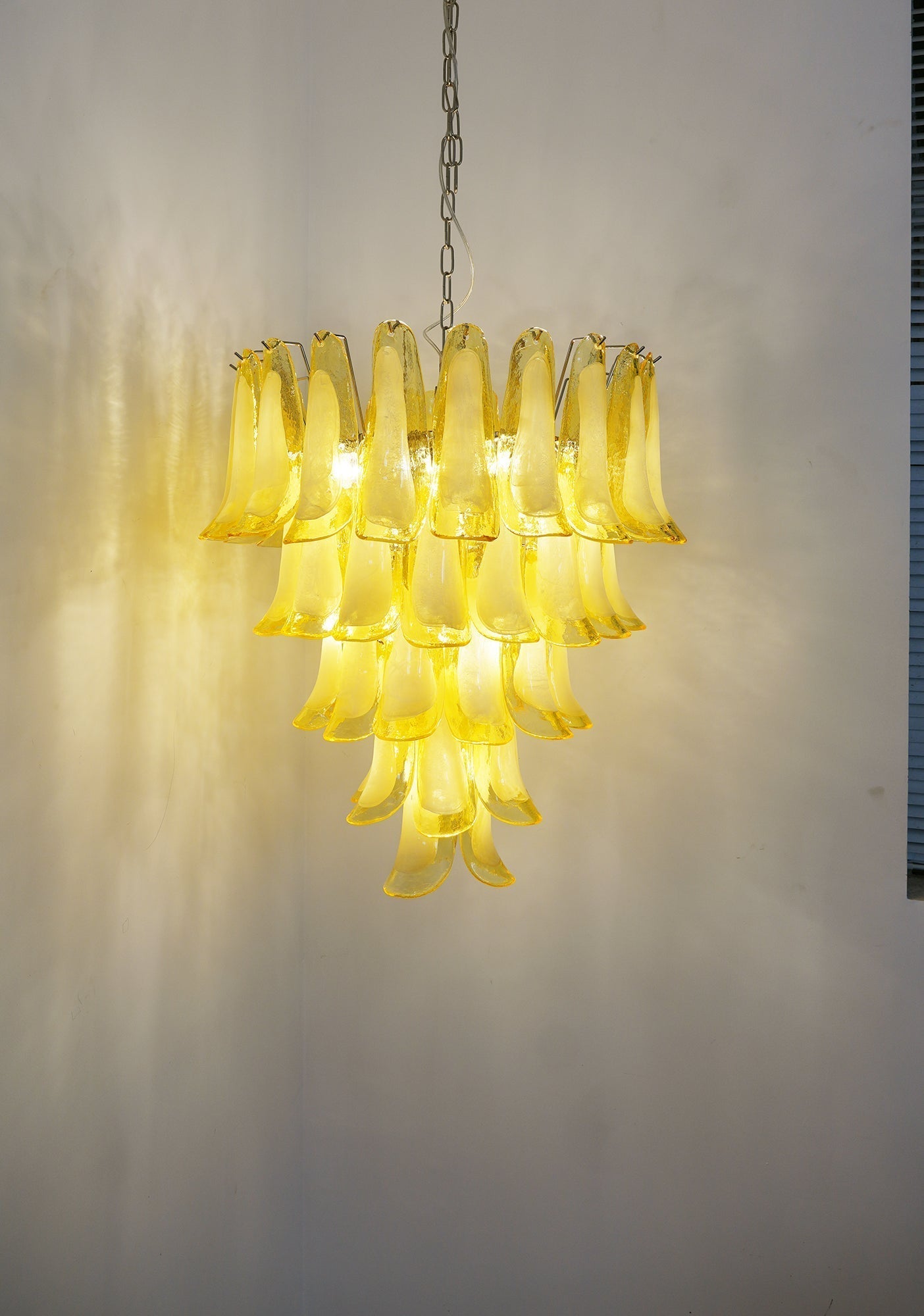 Chandelier detail image with finish, structure, and proportion visible