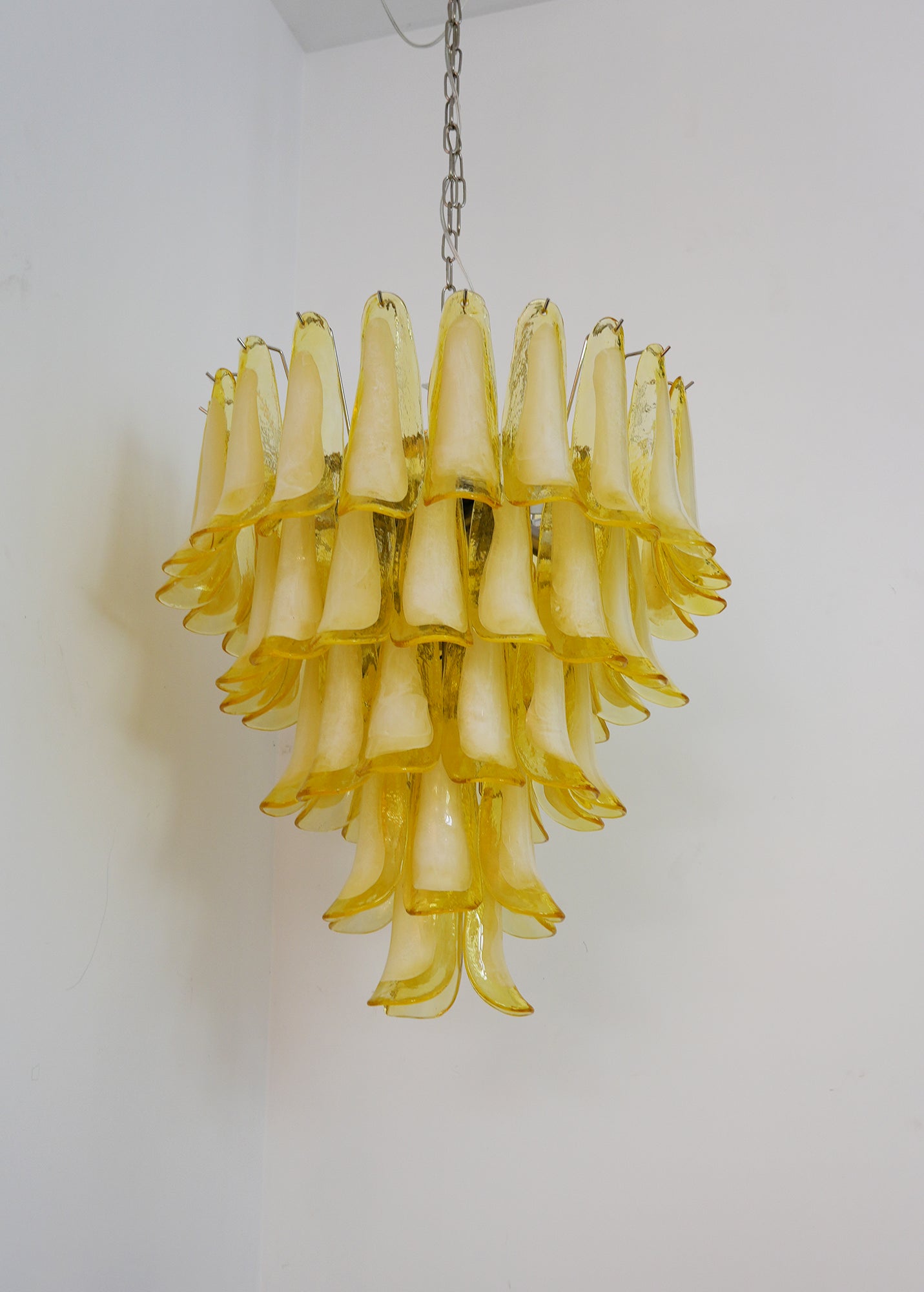 glass chandelier shown as a main product image for foyers