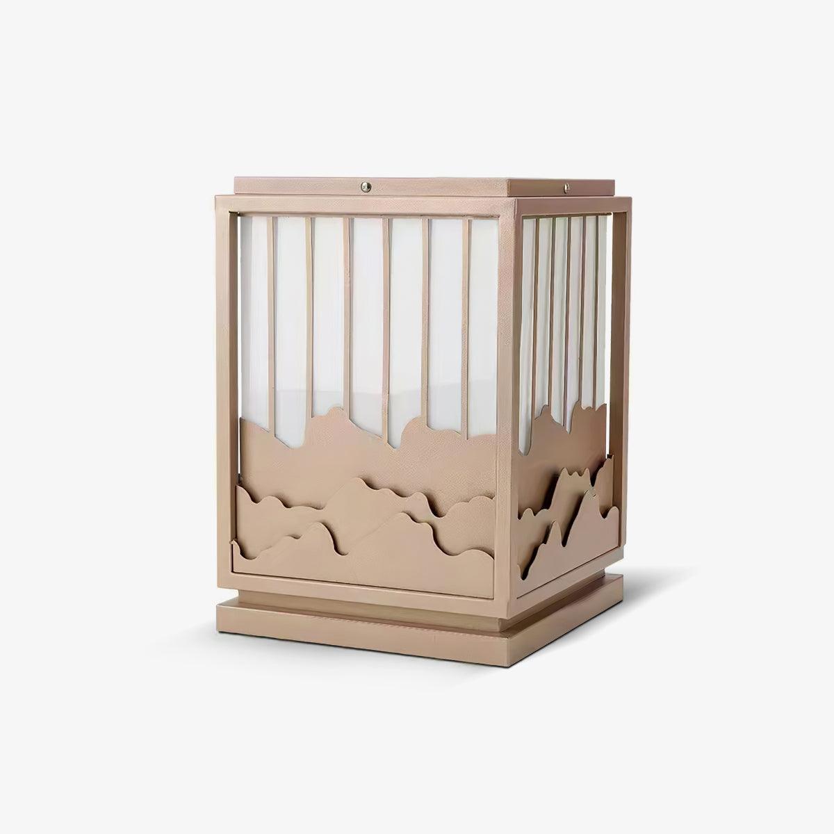 Wave Outdoor Garden Light Table Lamp