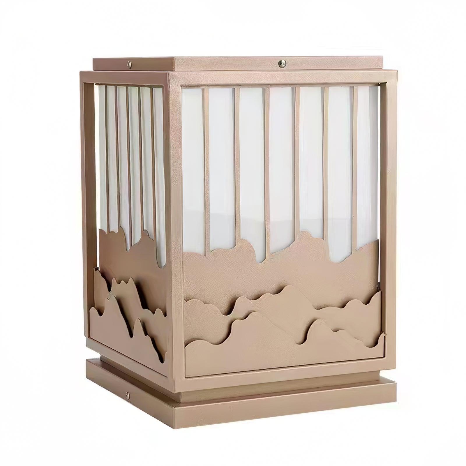 Wave Outdoor Garden Light Table Lamp