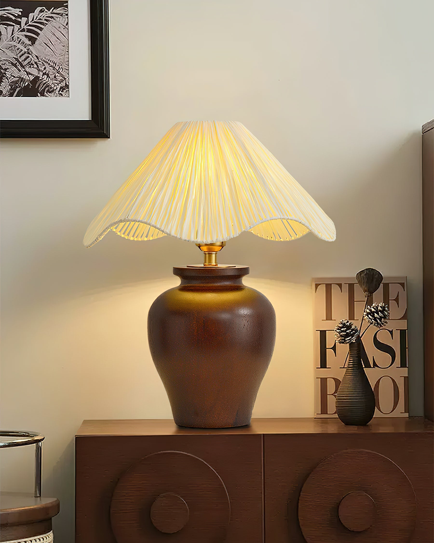 Wavecrest Table Lamp 13.8