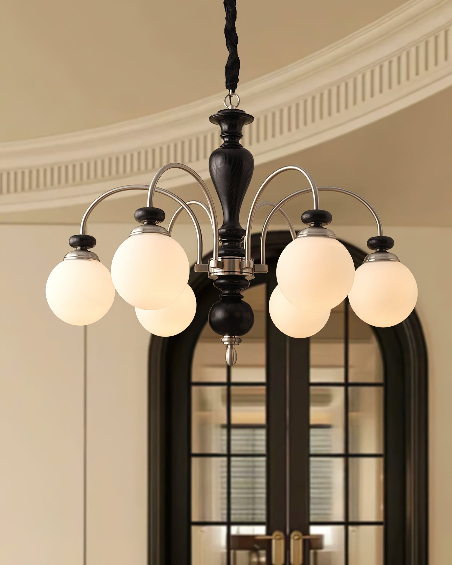 Windsor Classic Crown Chandelier detail view 8