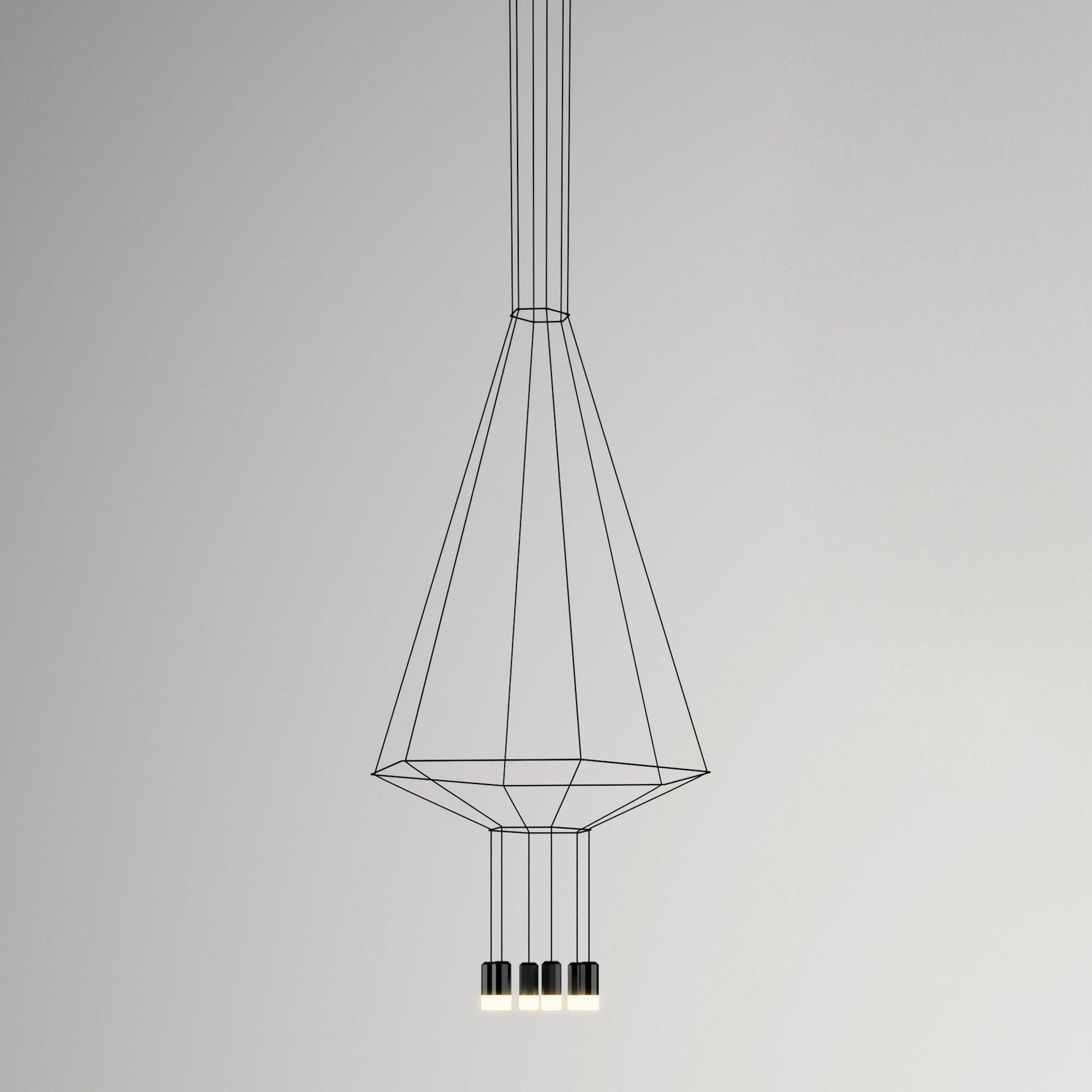 Geometric Lines Chandelier