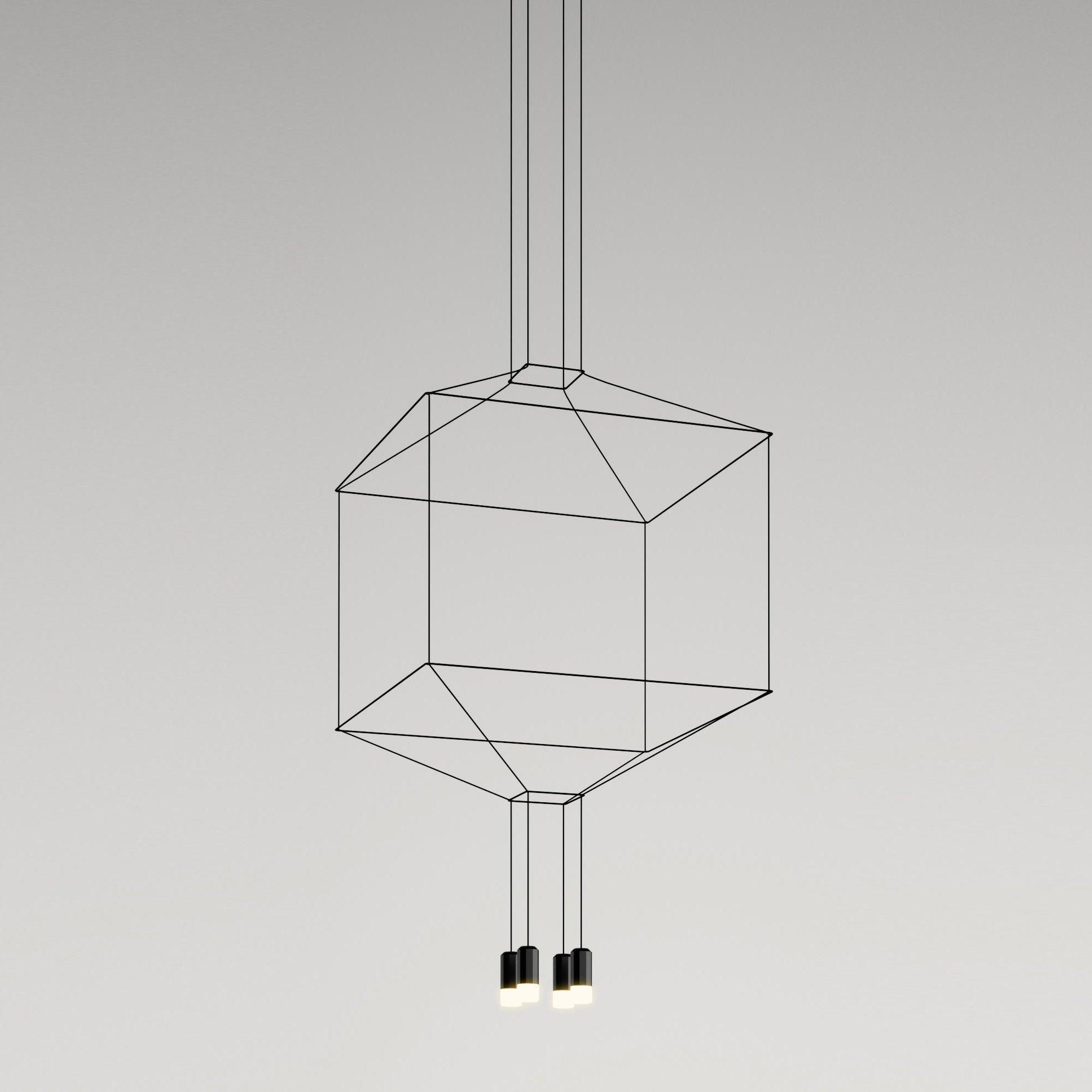 Geometric Lines Chandelier
