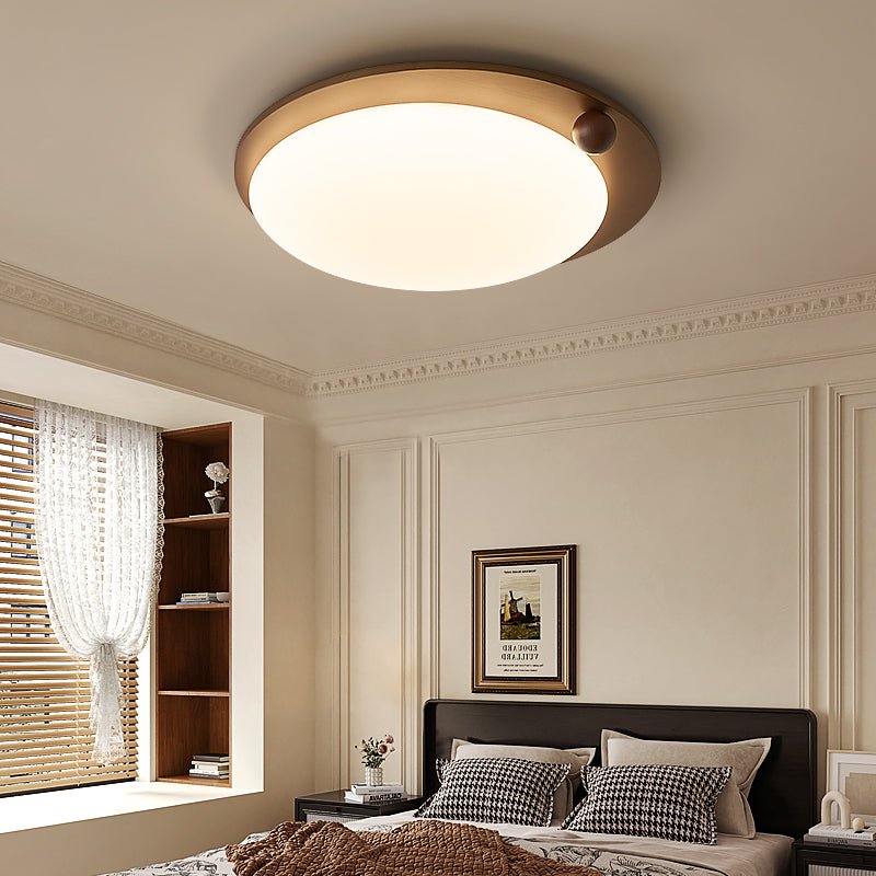 Wood Accent Ceiling Light detail view 3