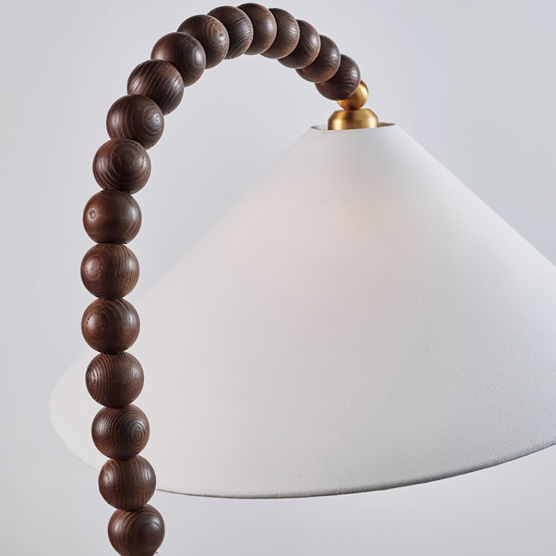 Wooden Bead Floor Light, Floor Lamp, detail 39