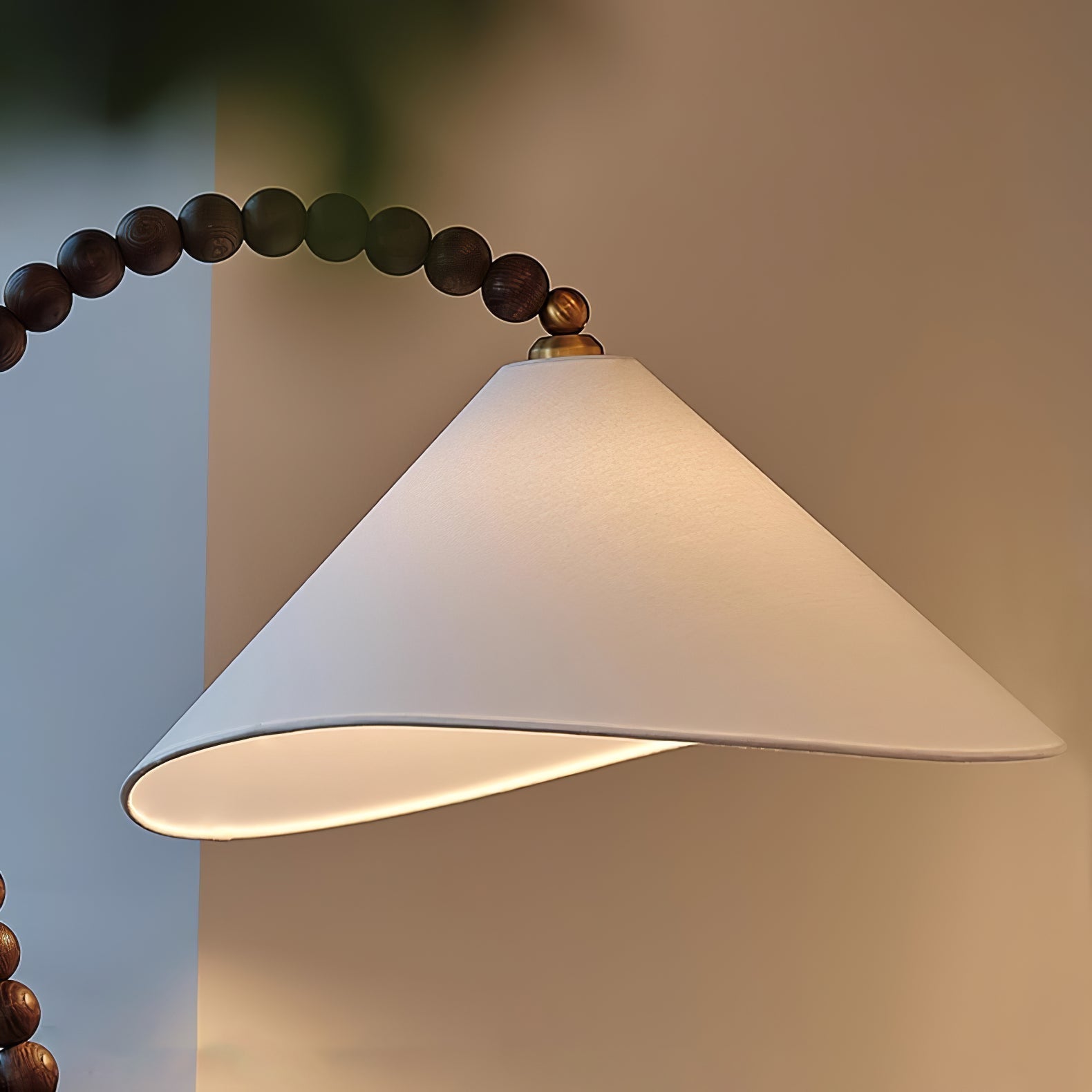Wooden Bead Floor Light, Floor Lamp, detail 42