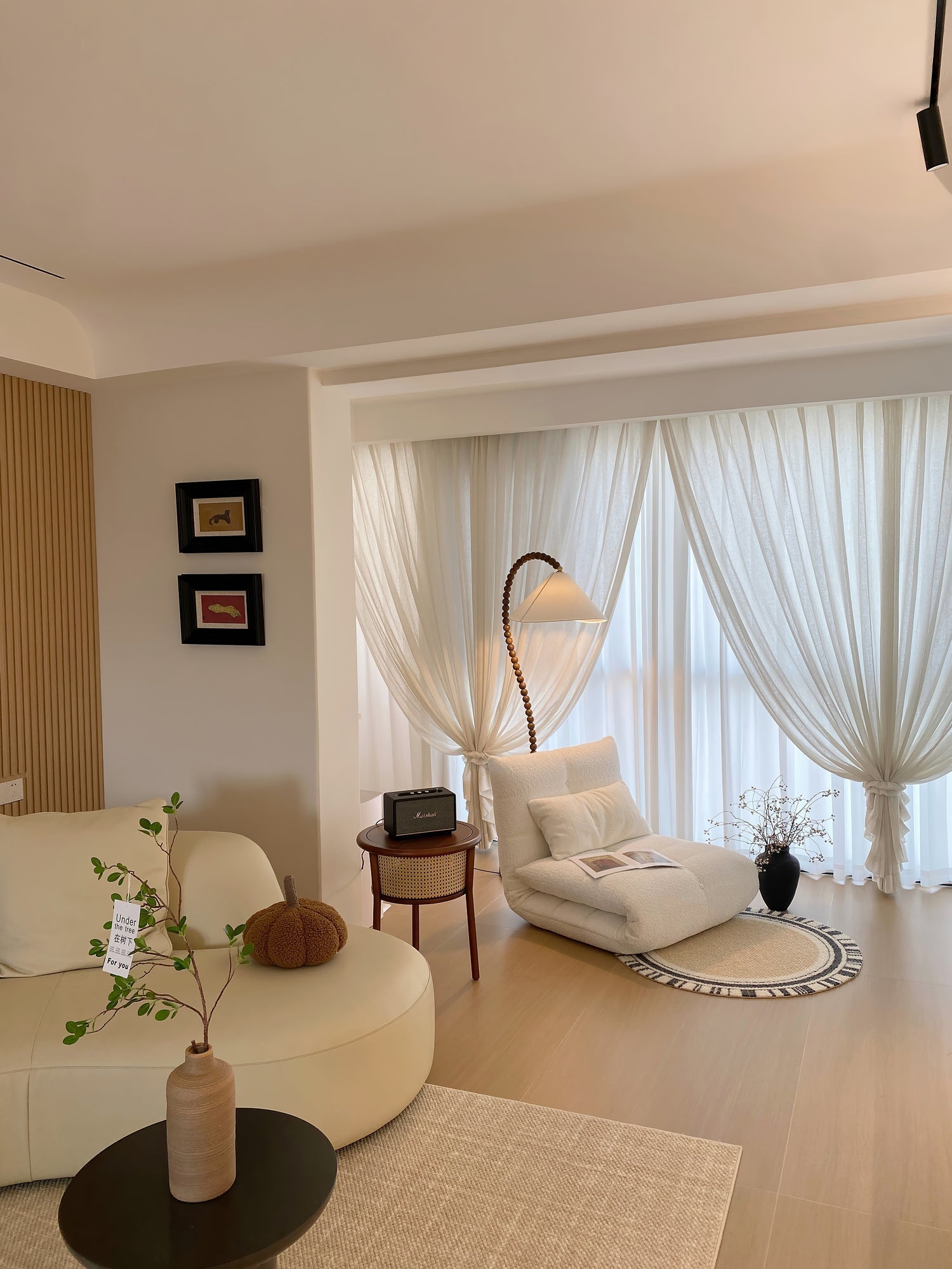 Wooden Bead Floor Light, Floor Lamp, detail 52