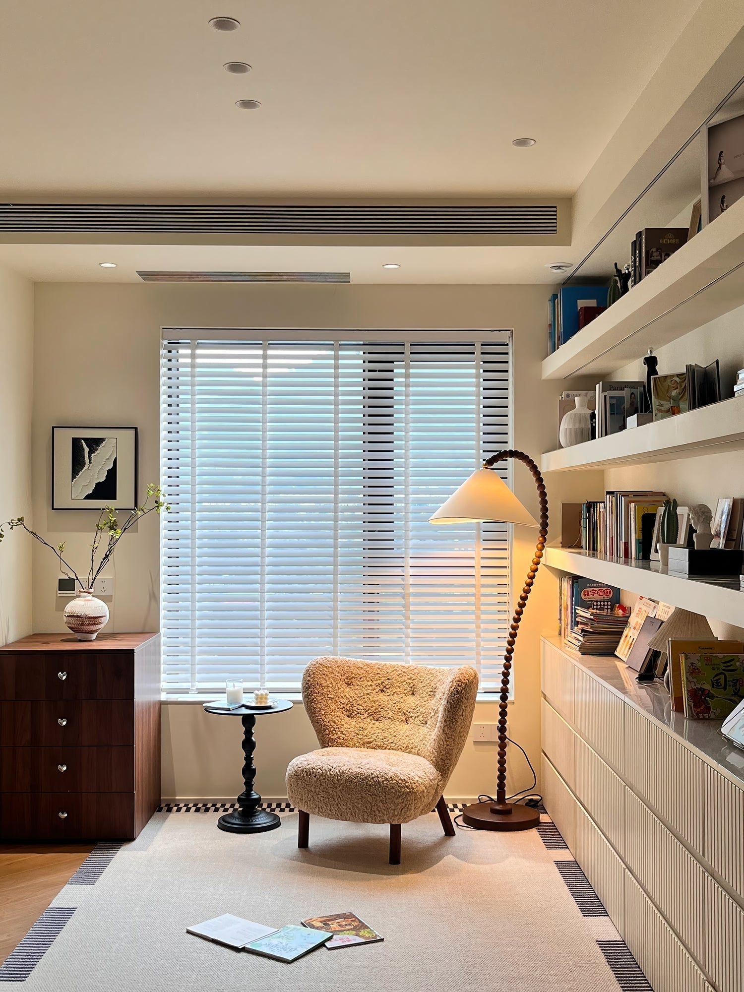 Wooden Bead Floor Light, Floor Lamp, detail 18