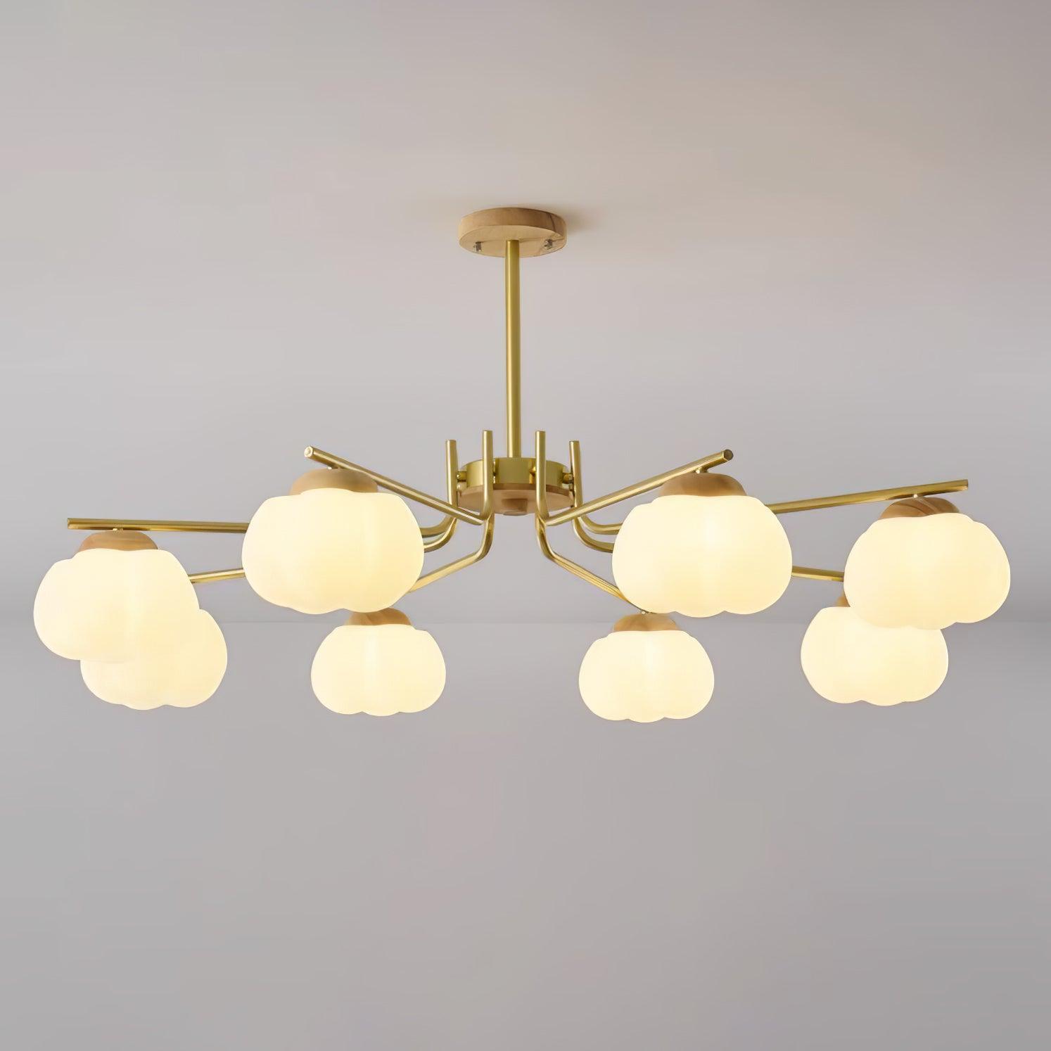 Chandelier detail image with finish, structure, and proportion visible