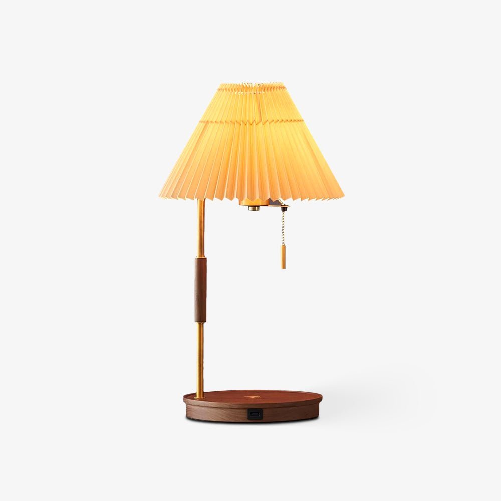 Wooden Retro Work Lamp Table Lamp