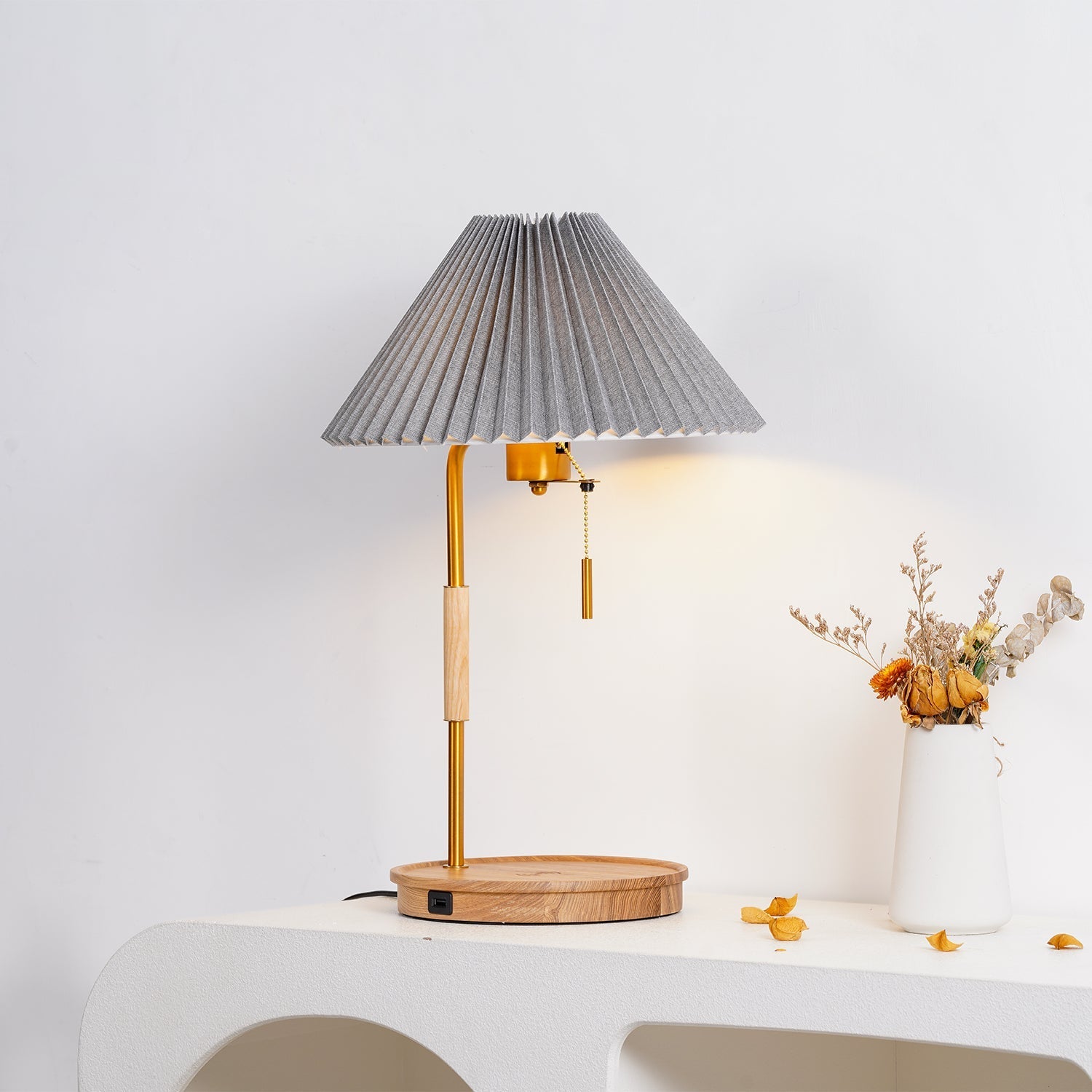 Wooden Retro Work Lamp Table Lamp detail view 6