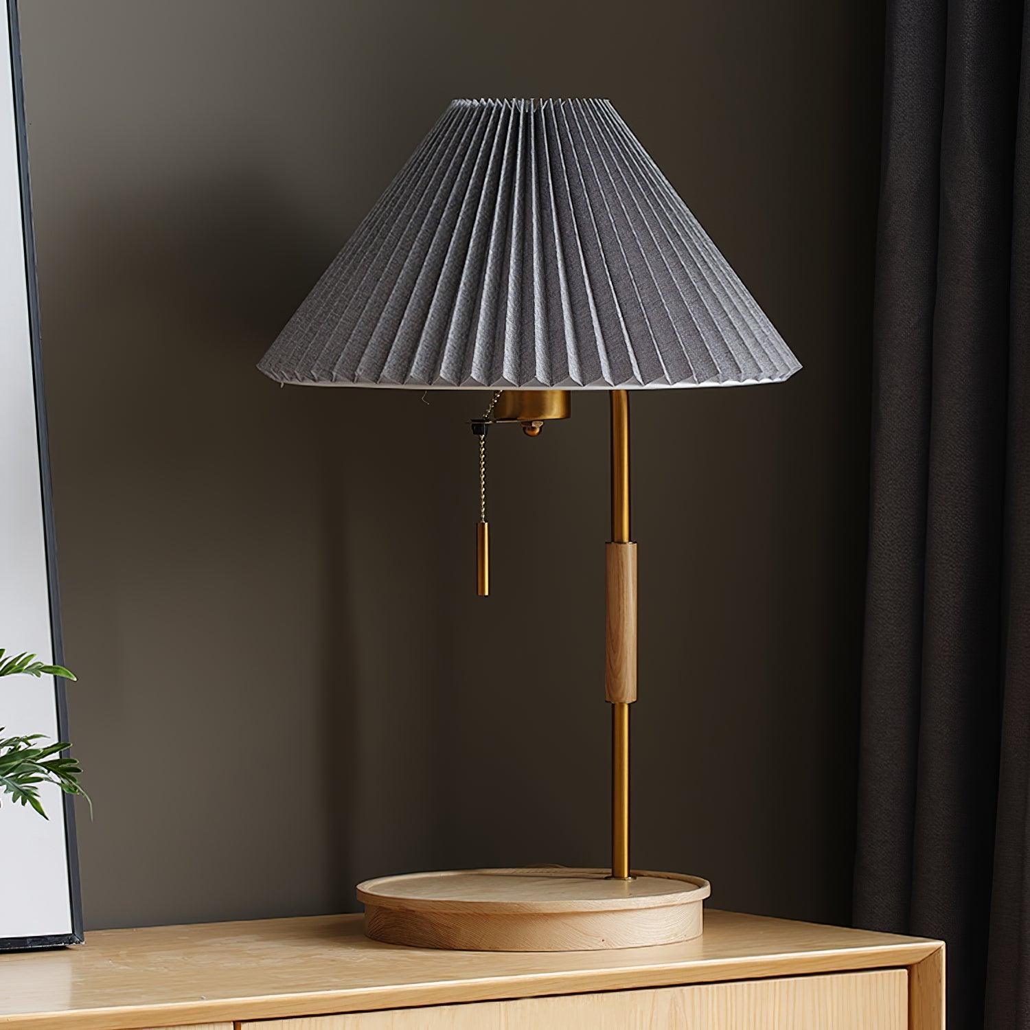 Wooden Retro Work Lamp Table Lamp detail view 18
