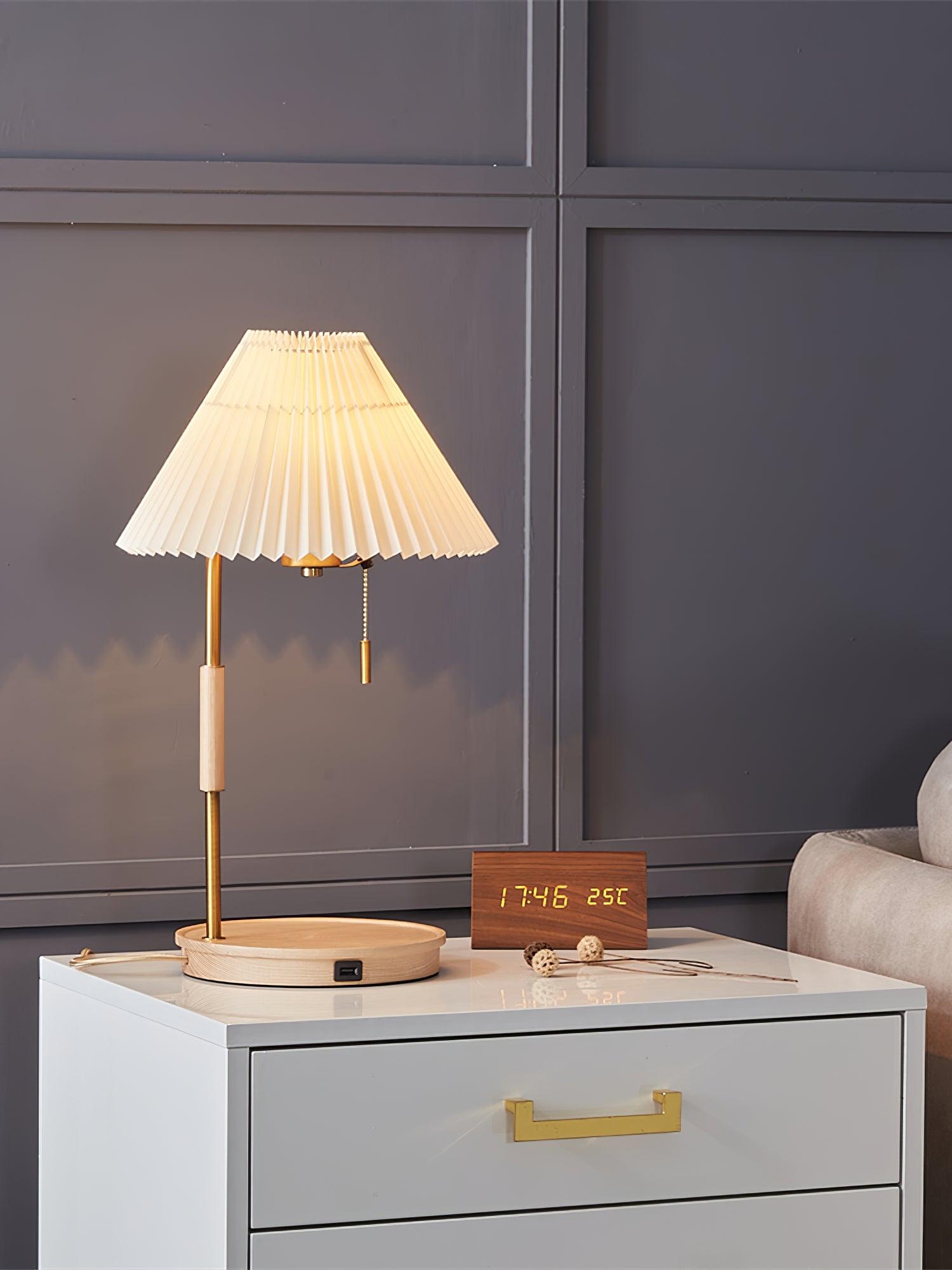 Wooden Retro Work Lamp Table Lamp detail view 28