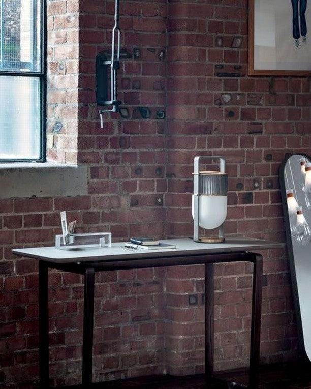 glass table lamp shown as a main product image for side tables