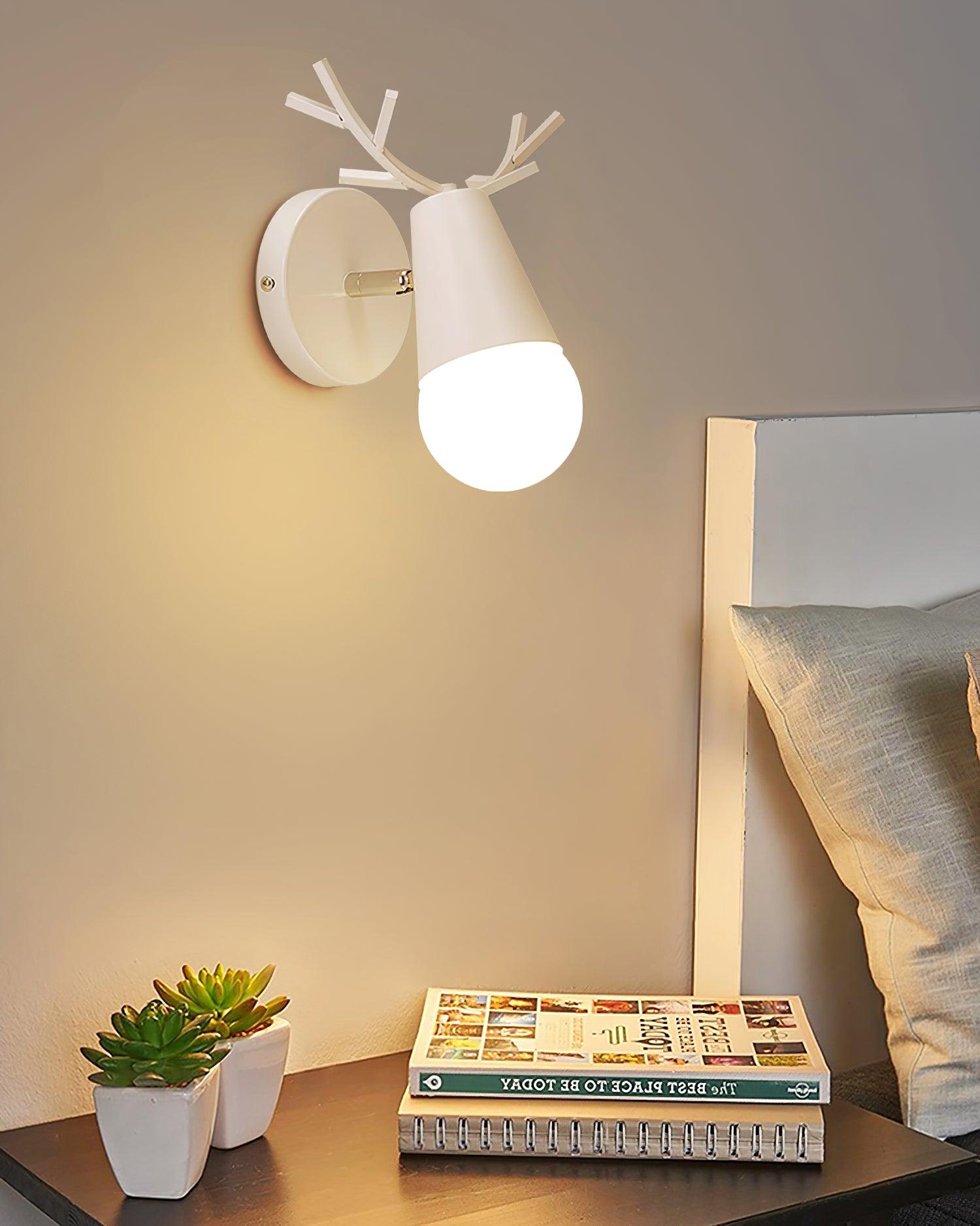 Yeknu Antler Wall Sconce