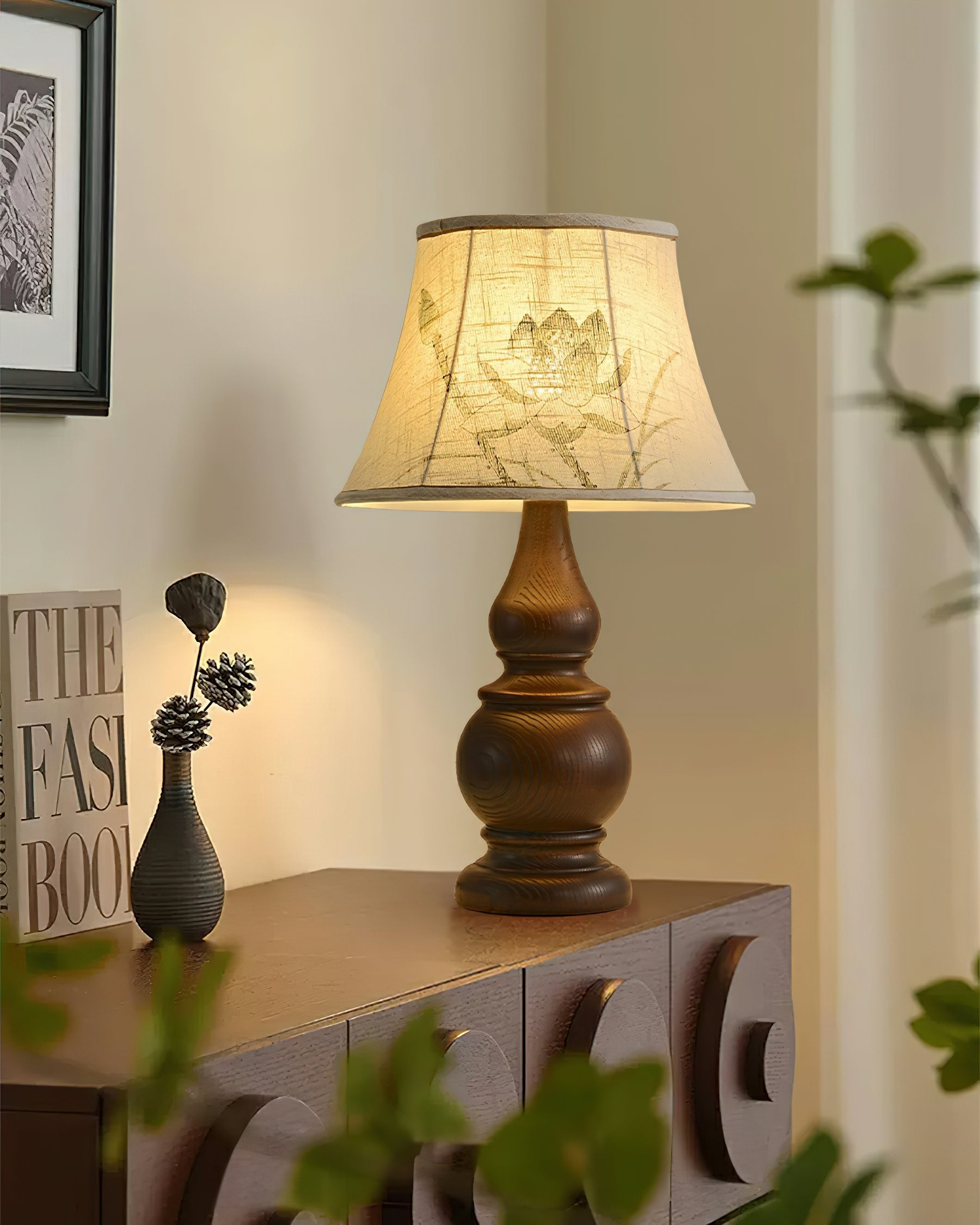 Zen Lotus Table Lamp 13