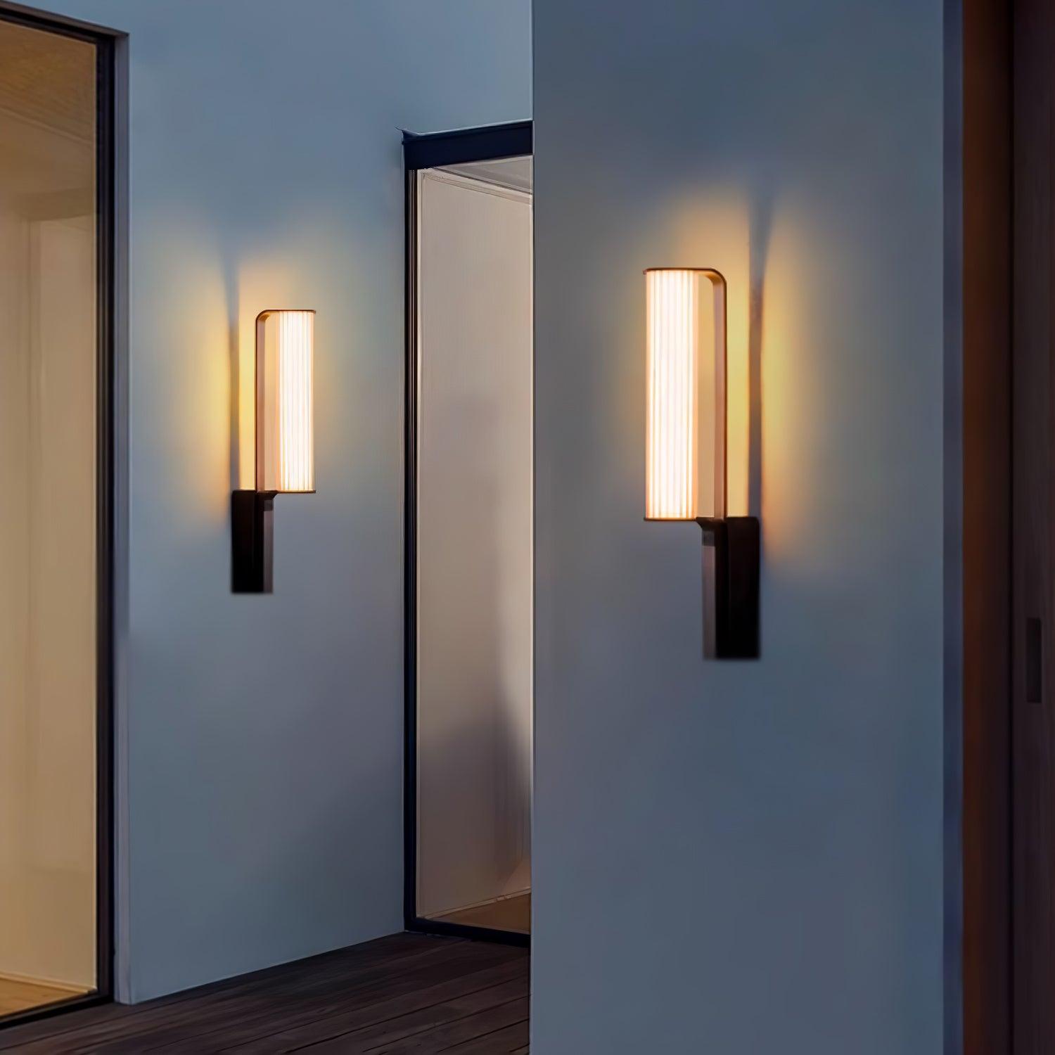 Zenith Arc Exterior LED Sconce, Outdoor Wall Light, detail 2
