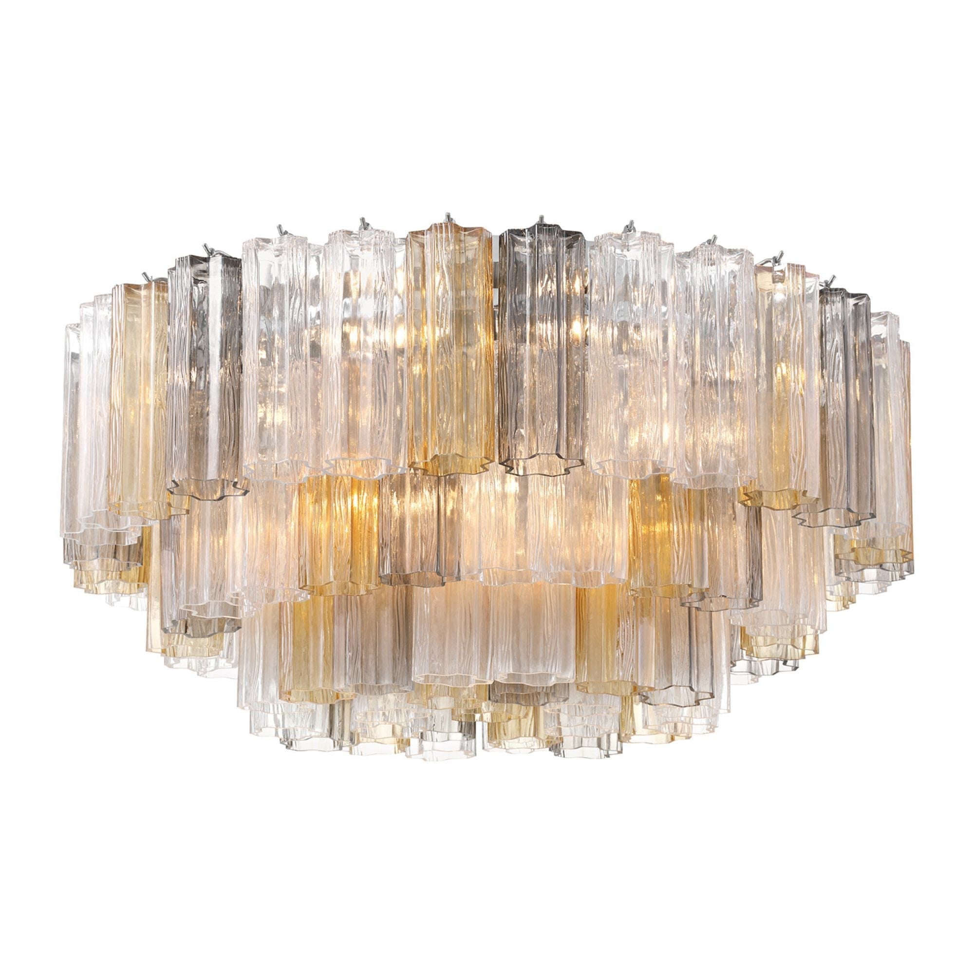 Addis 32-Inch Polished Chrome Flush Mount Multi
