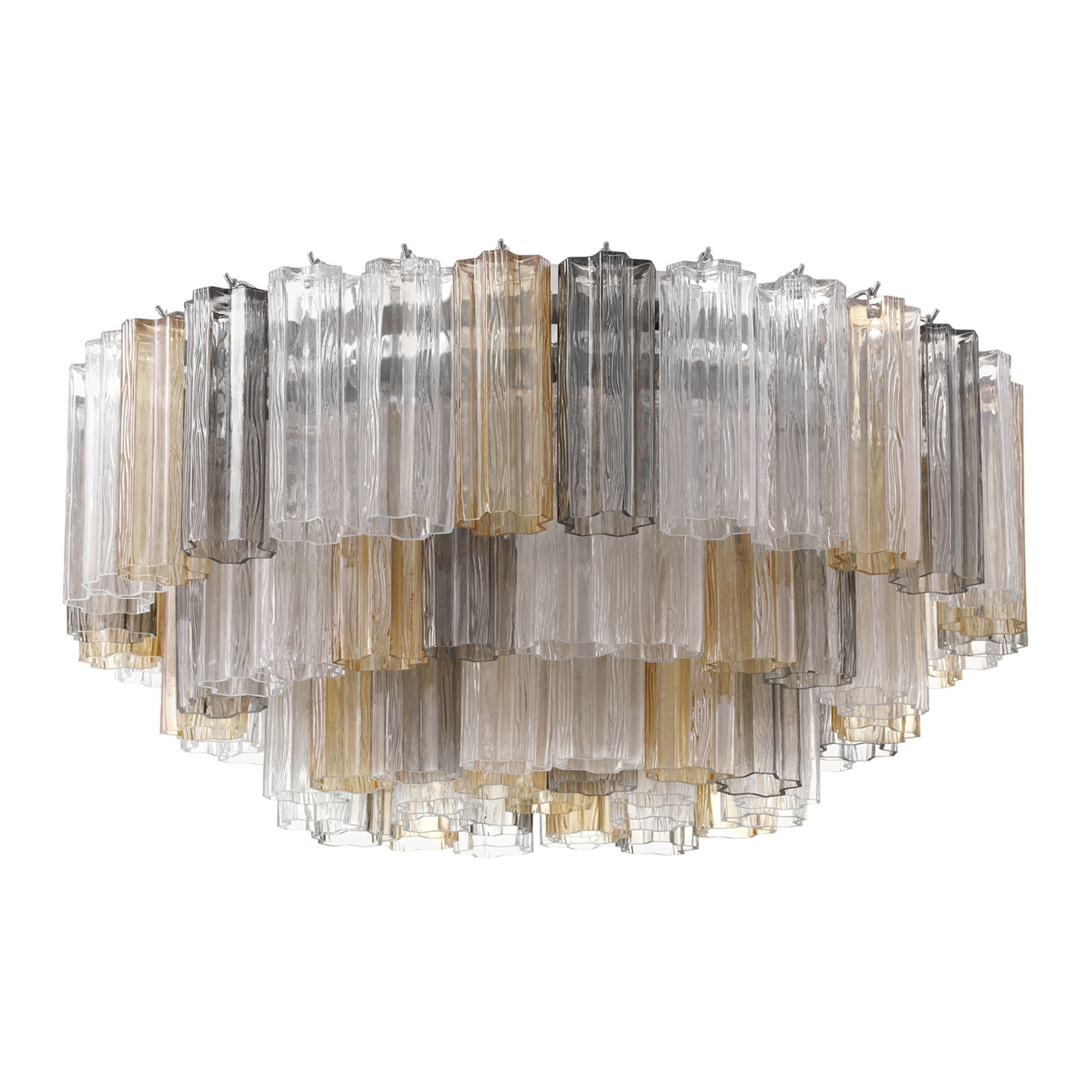 Addis 32-Inch Polished Chrome Flush Mount Multi