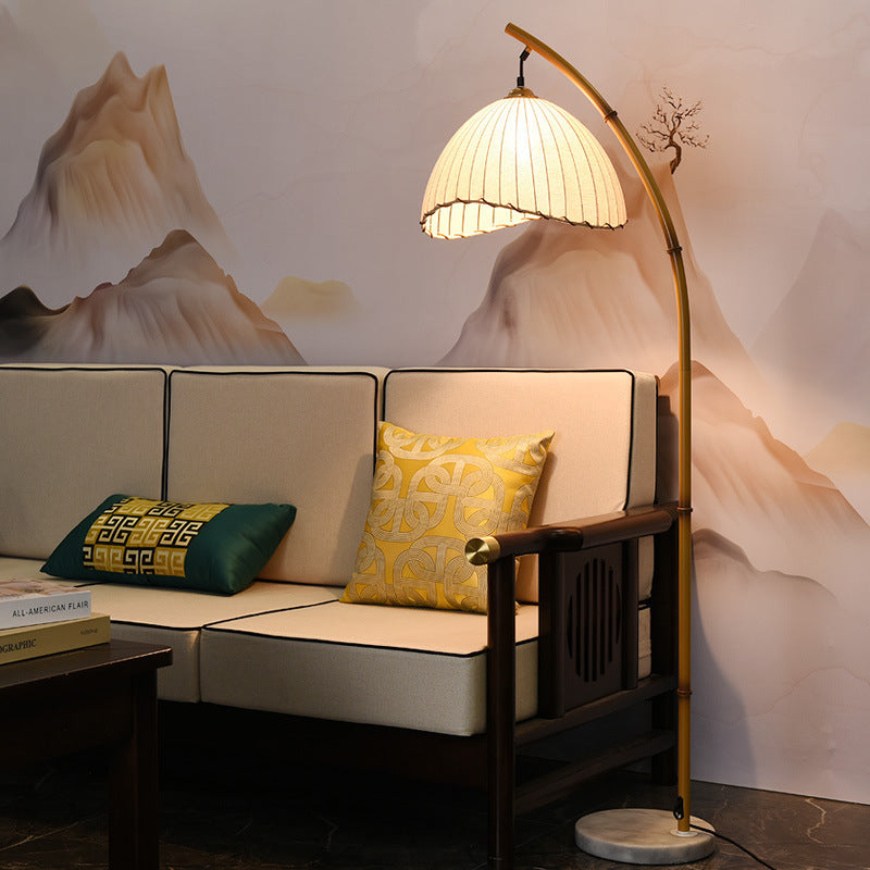 Bamboo Floor Light Stylish Lighting for Study & Bedroom, Floor Lamp, detail 3