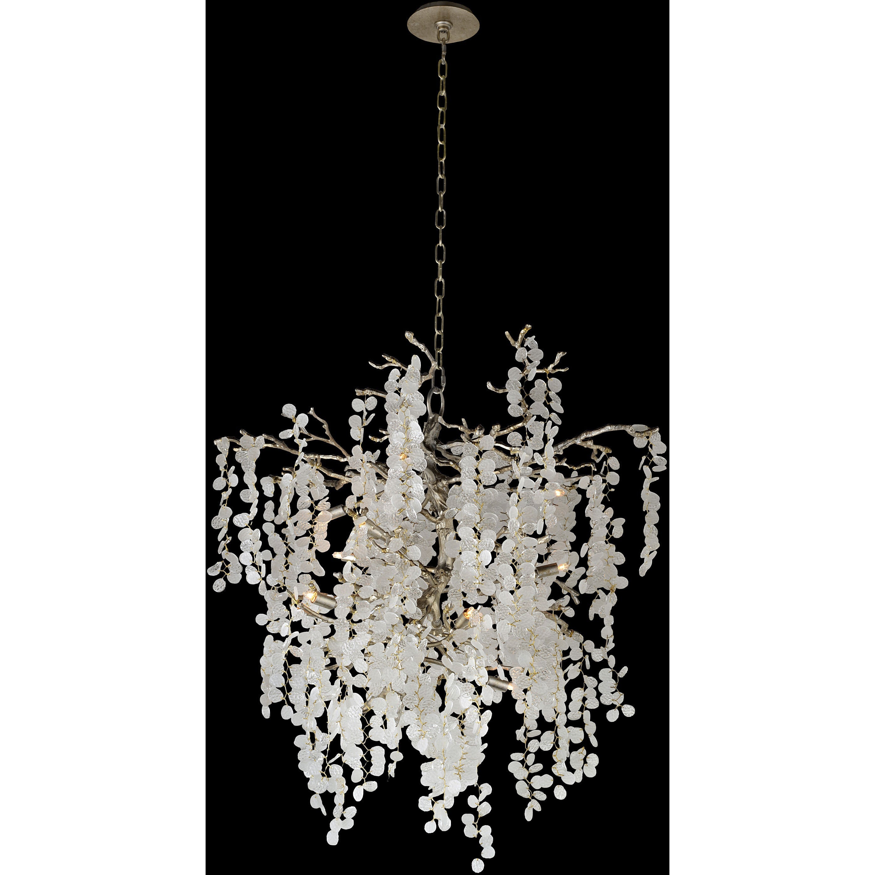Shironoda 11-Light Pale Champagne Chandelier Ceiling Fi x ture