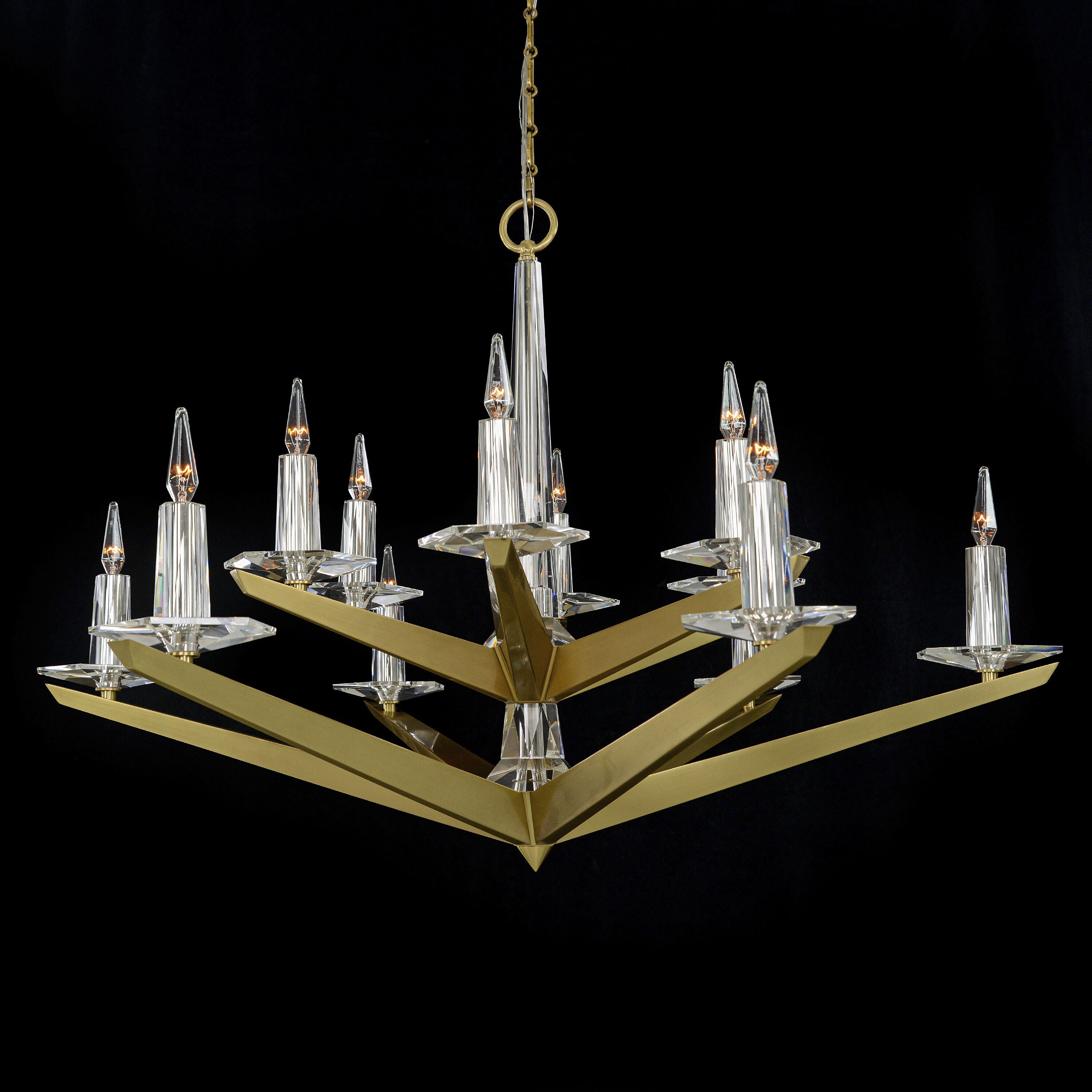 Antarus Twelve-Light Ceiling Chandelier