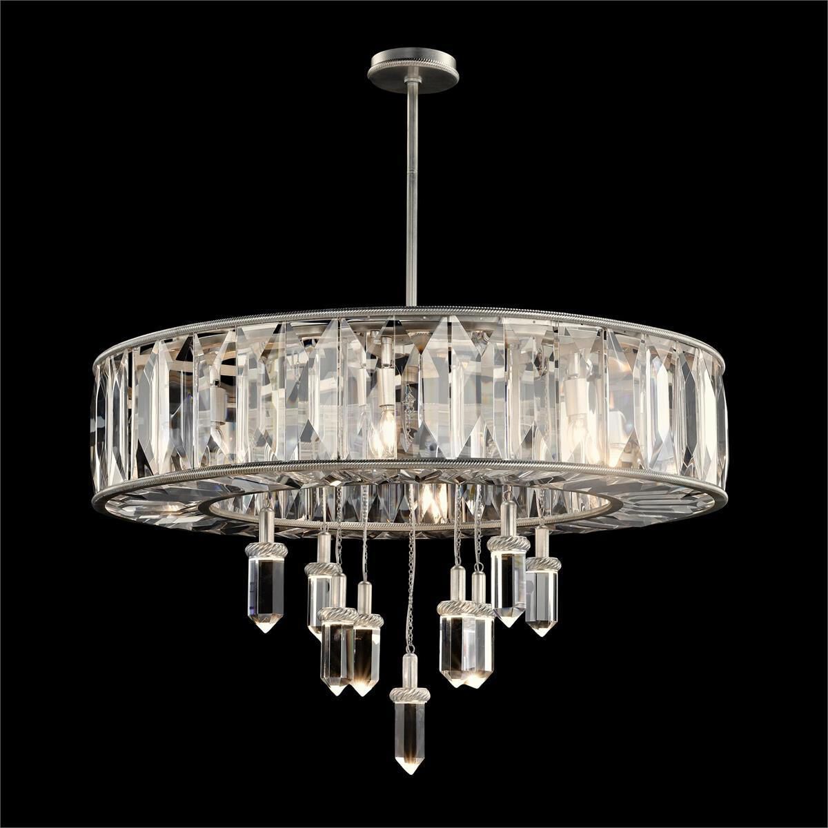 Bardots 17-Light 42.5-Inch Champagne Silver Ceiling Chandelier