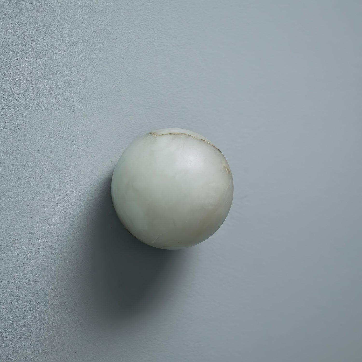 Alabaster Glow Mini Orb Wall Light