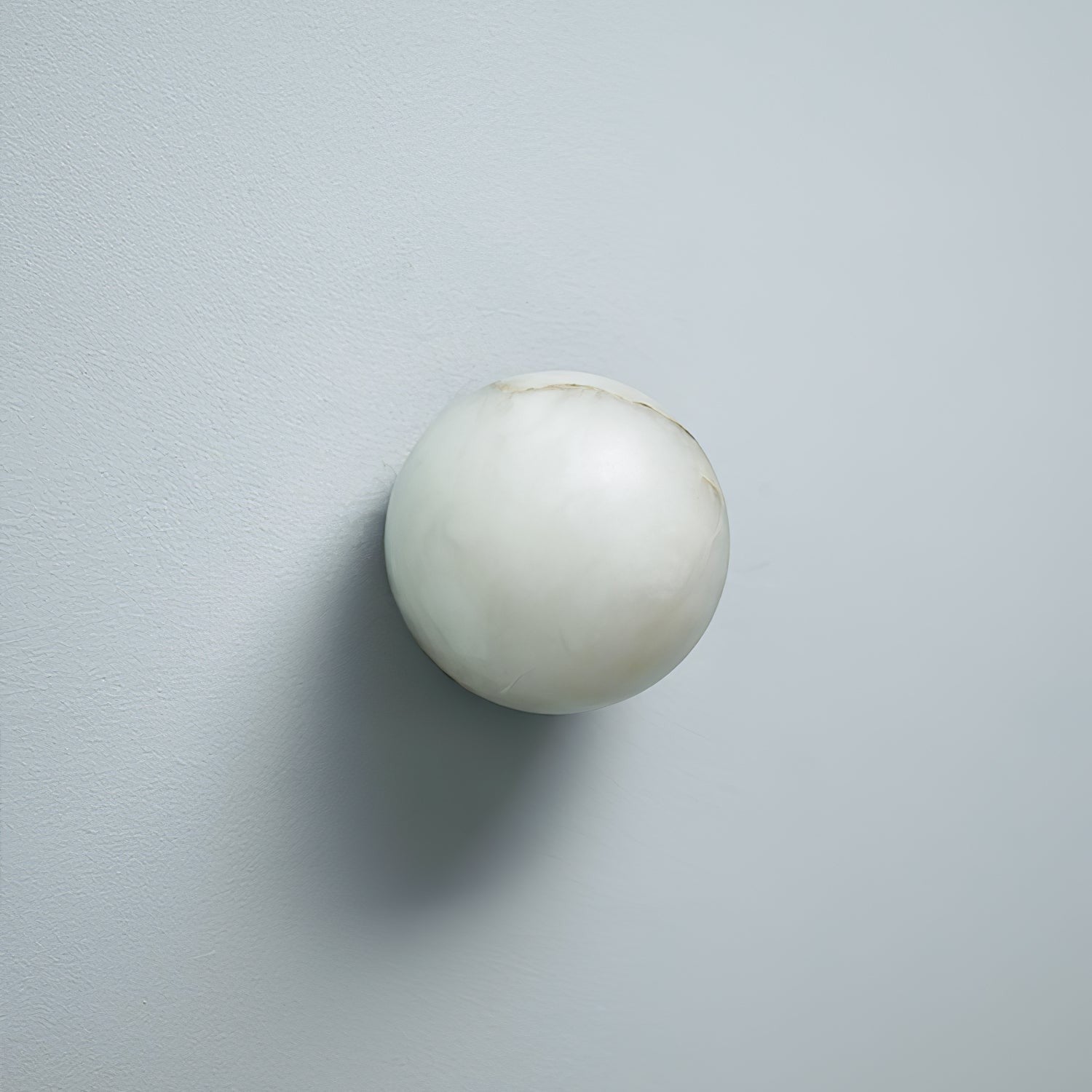 Alabaster Glow Mini Orb Wall Light