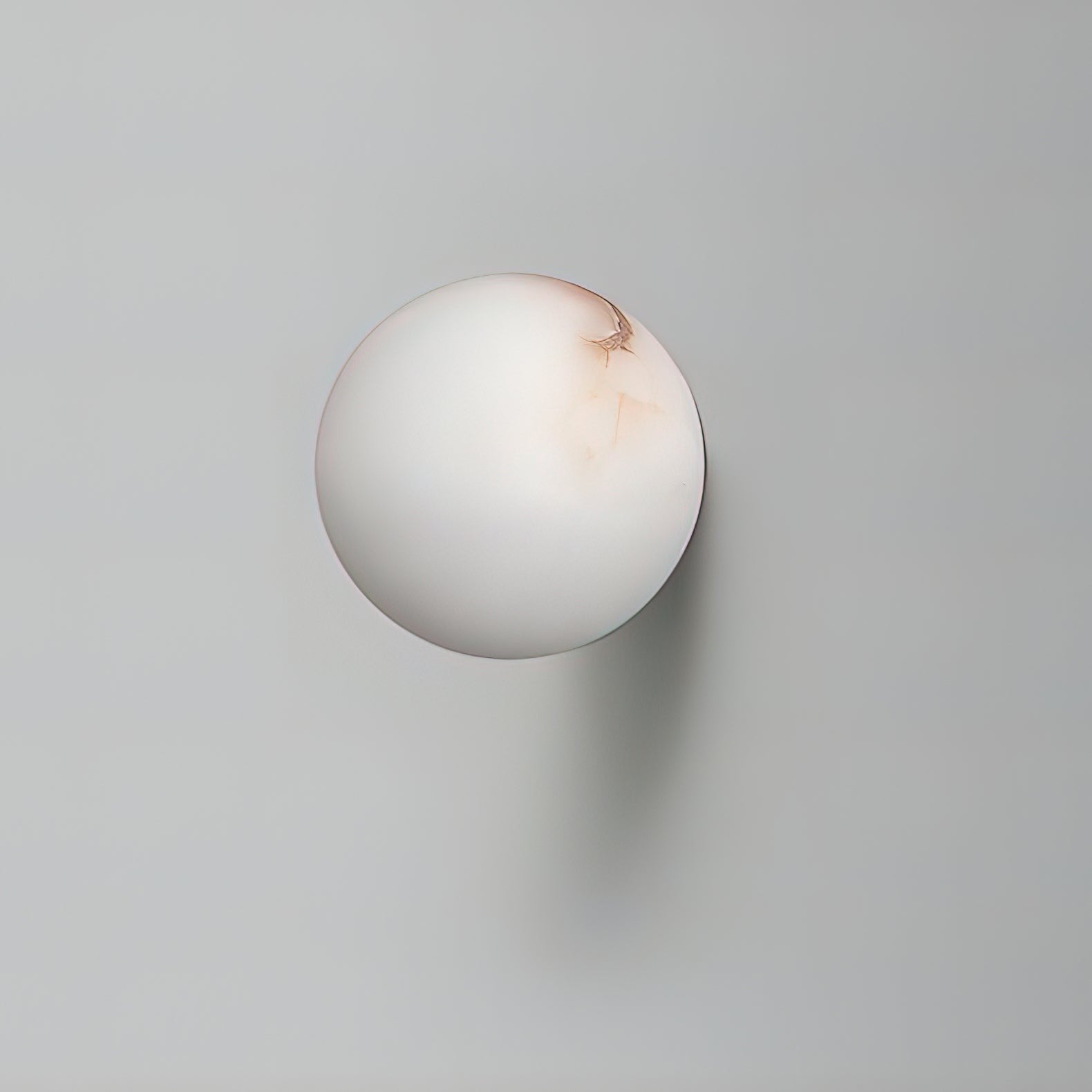Alabaster Glow Mini Orb Wall Light