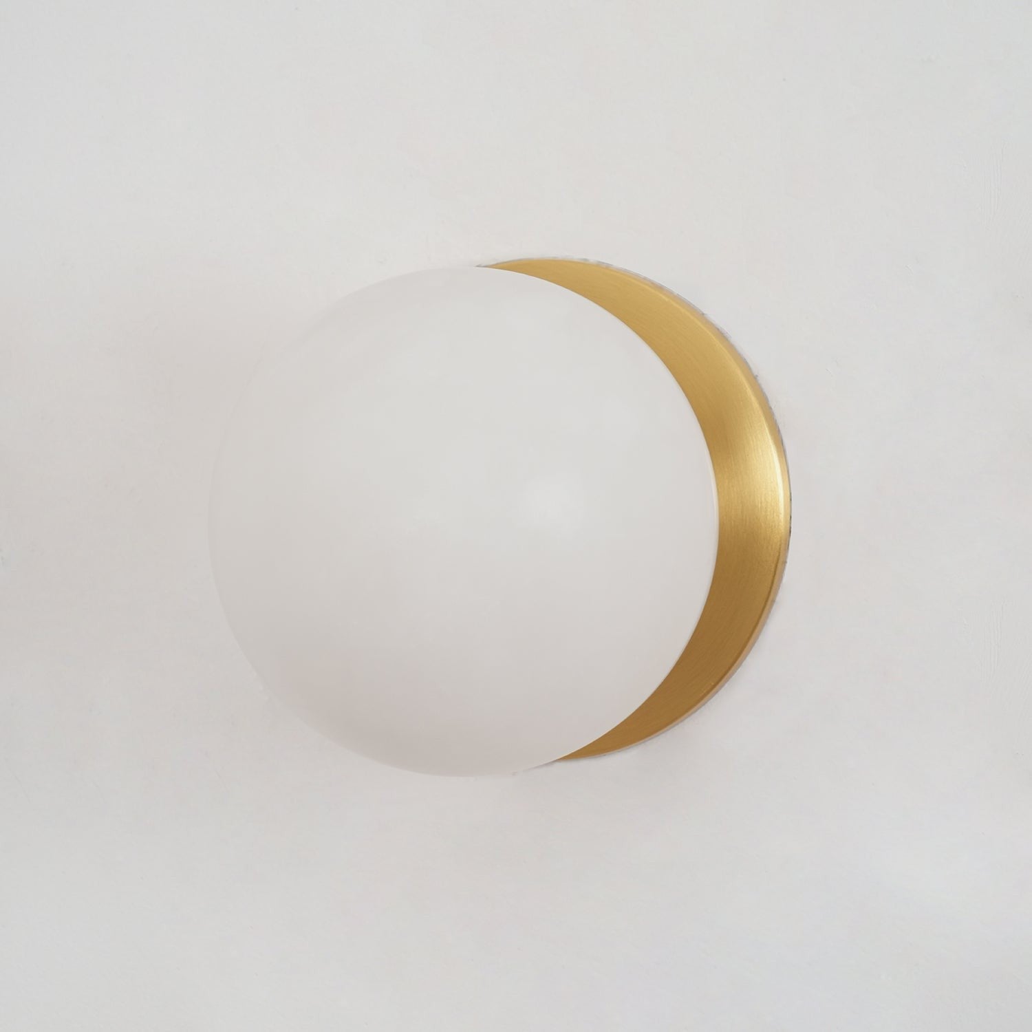 Alabaster Glow Mini Orb Wall Light