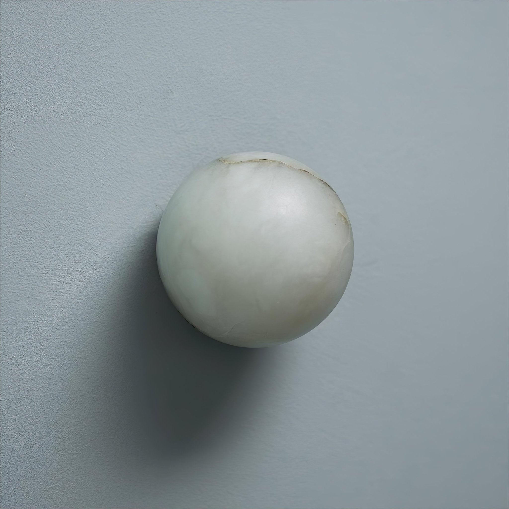 Alabaster Glow Mini Orb Wall Light