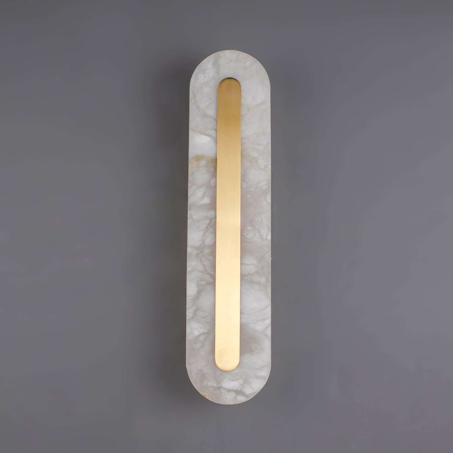 Alabaster Halo Wall Light